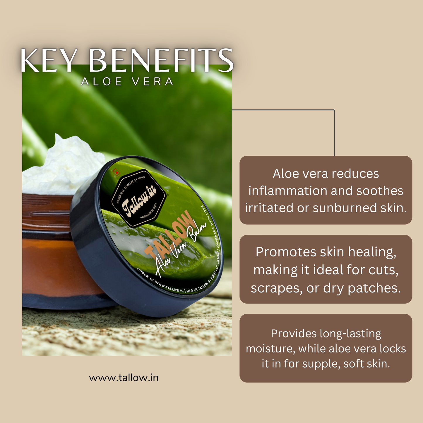 Tallow & Aloe Vera Balm