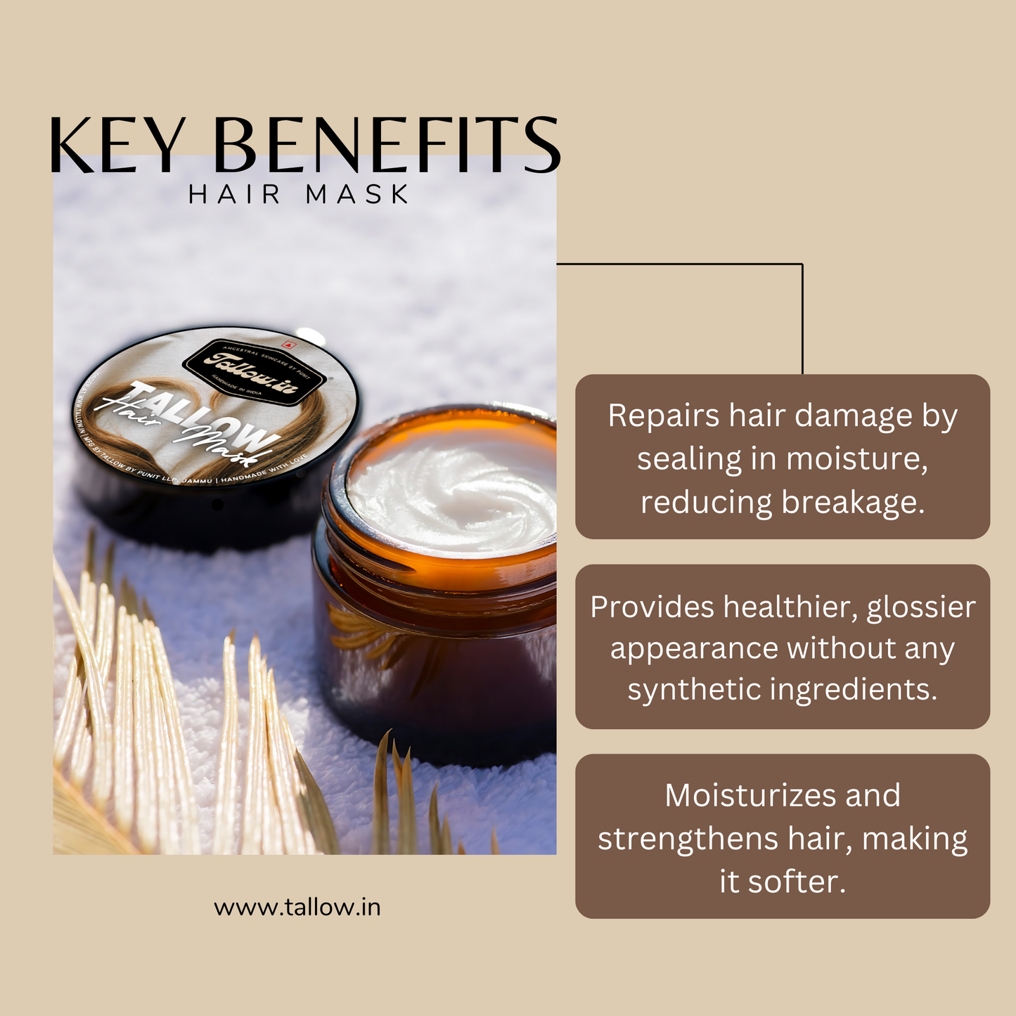 Tallow Hair Mask