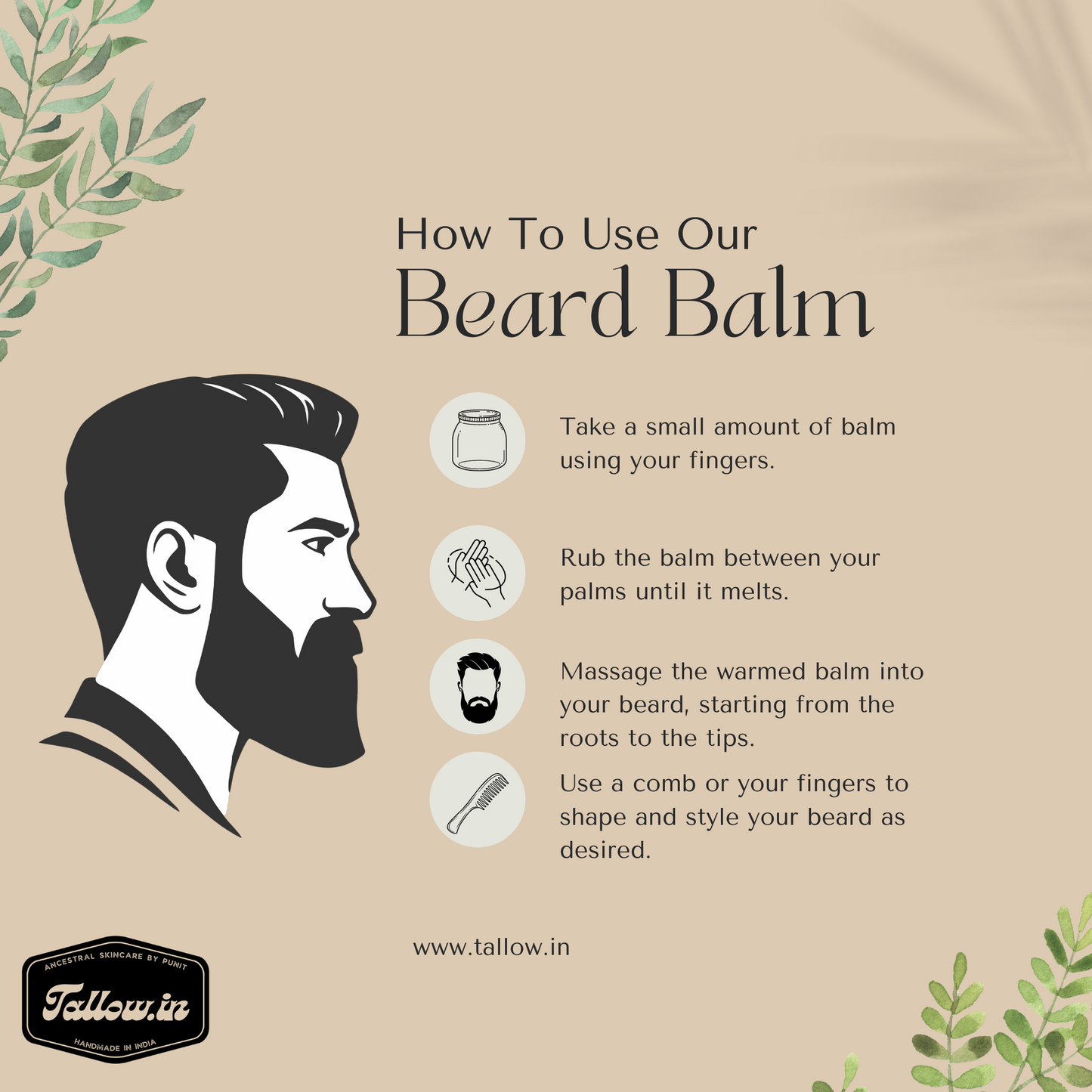Tallow Beard Balm