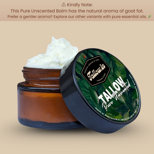 Pure Unscented Tallow Balm