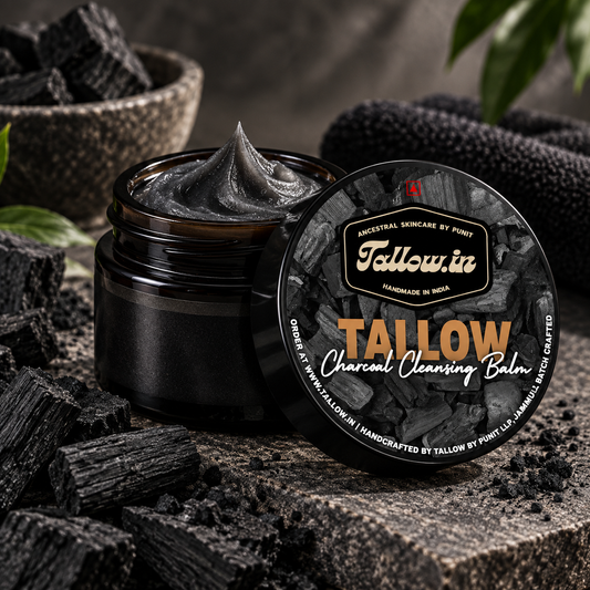 Tallow Charcoal Cleansing Balm