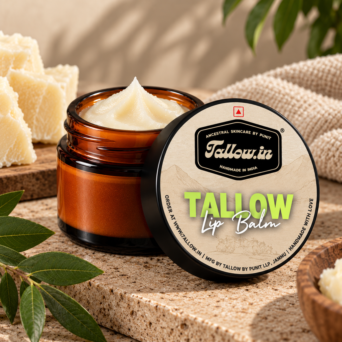 Tallow Lip Balm