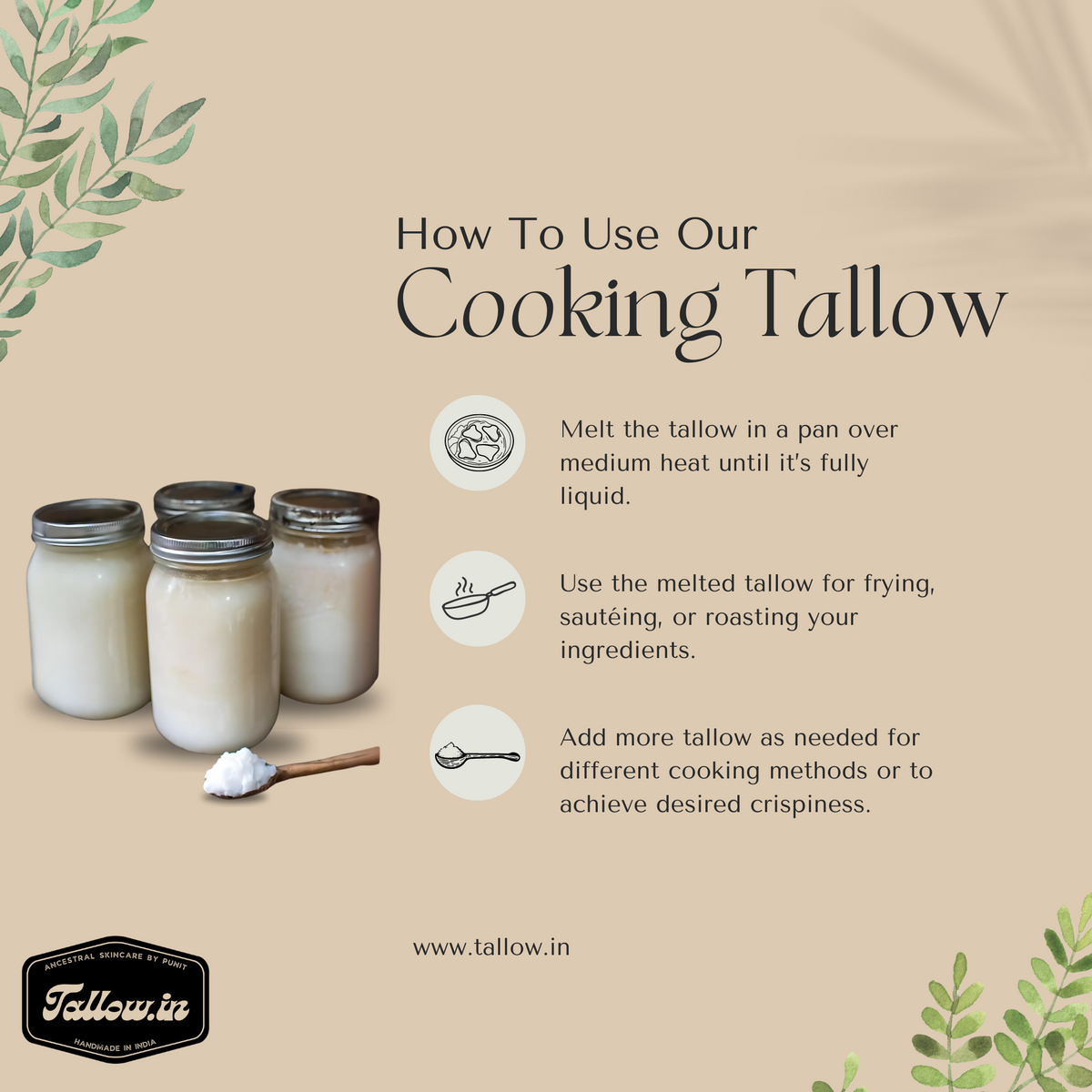 Home Made Cooking Tallow – Tallow.in