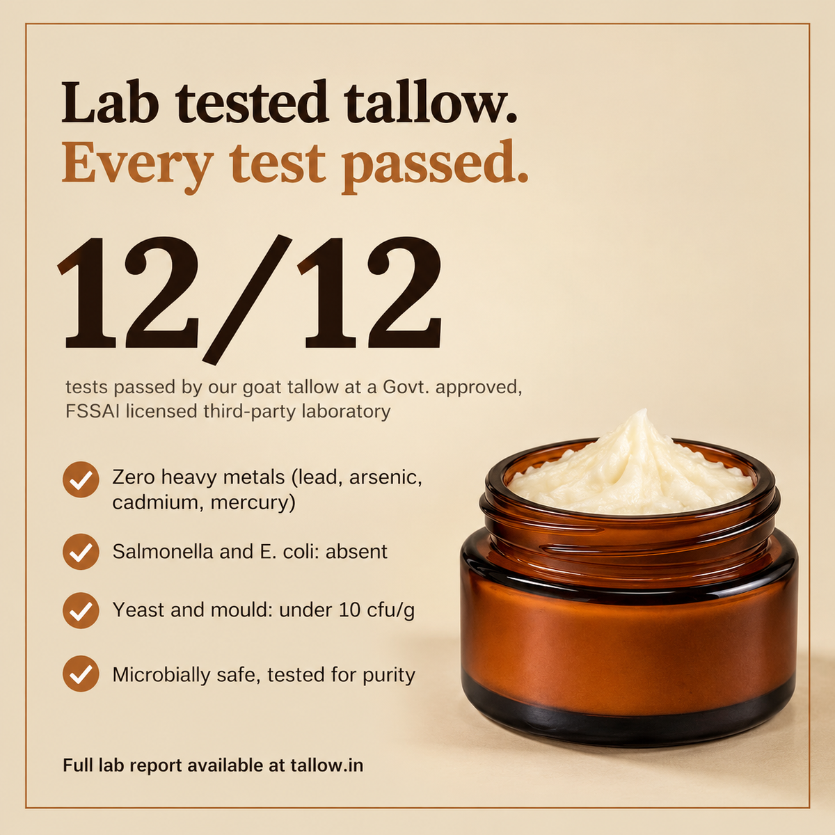 Tallow Men's All-in-One Balm