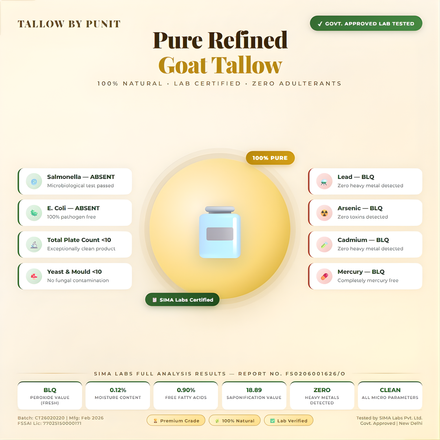 Home Made Cooking Tallow