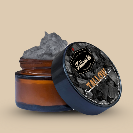 Tallow Charcoal Cleansing Balm